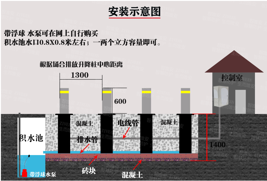 佛山全自動防撞升降柱，佛山全自動防撞升降柱廠家